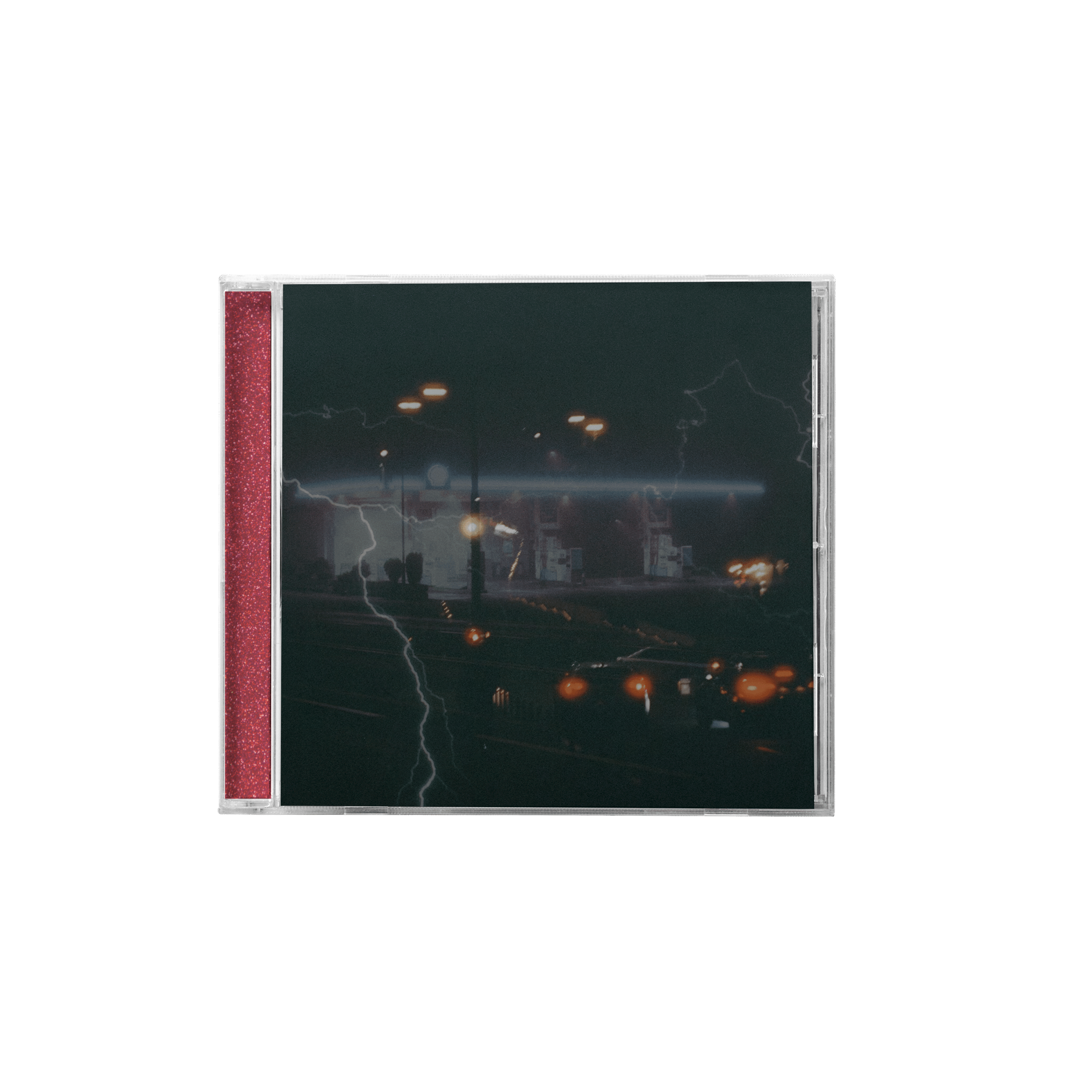 2 MUCH — Standard Red Glitter CD